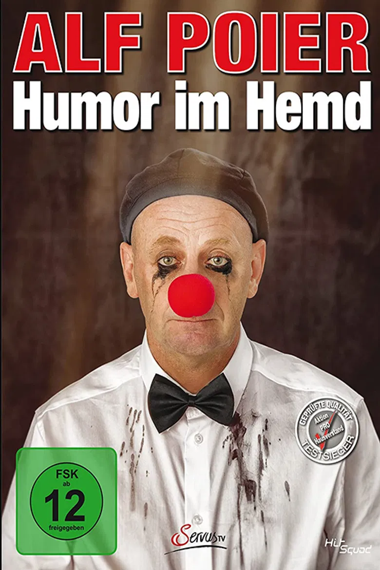 Alf Poier - Humor im Hemd poster background