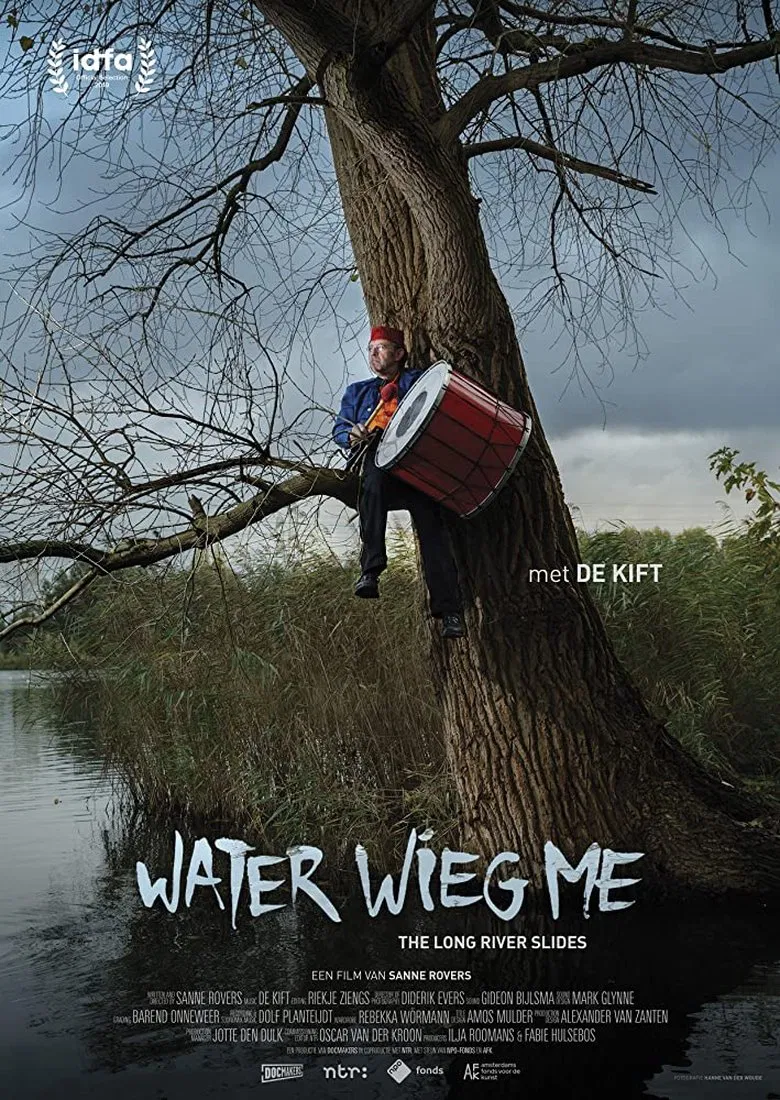 The Long River Slides poster background