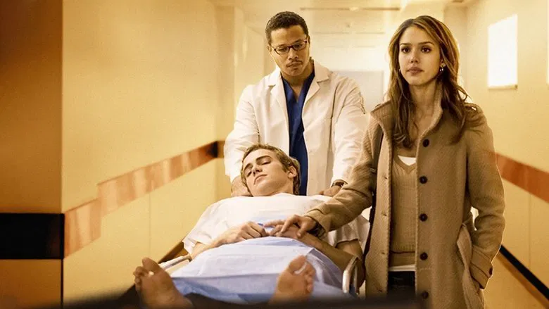 The cold, sterile environment of the hospital where the conspiracy unfolds