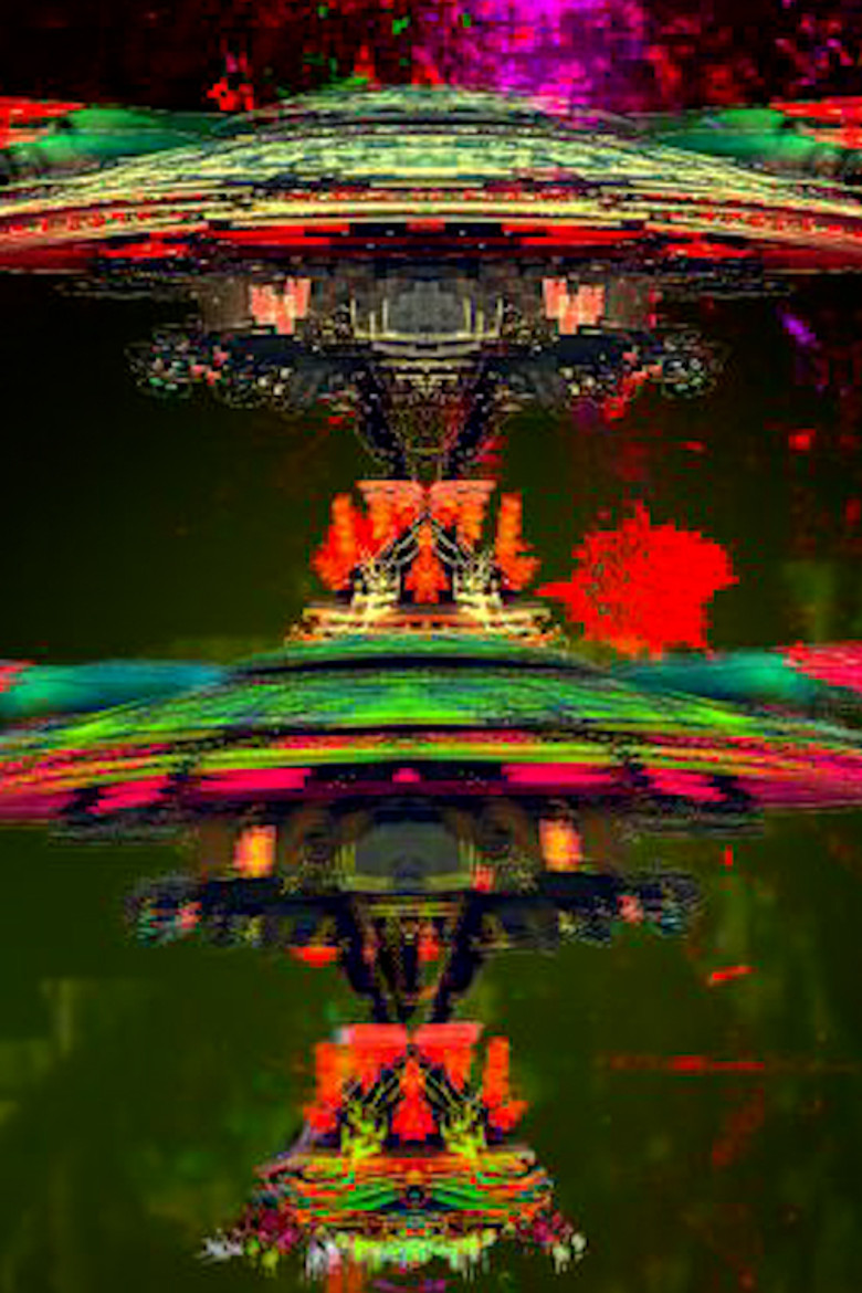 Space Invaders: the ship Karnak poster background