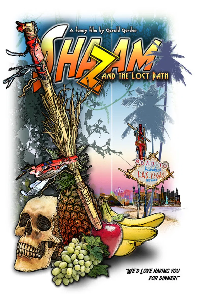 Shazam and the Lost Path poster background