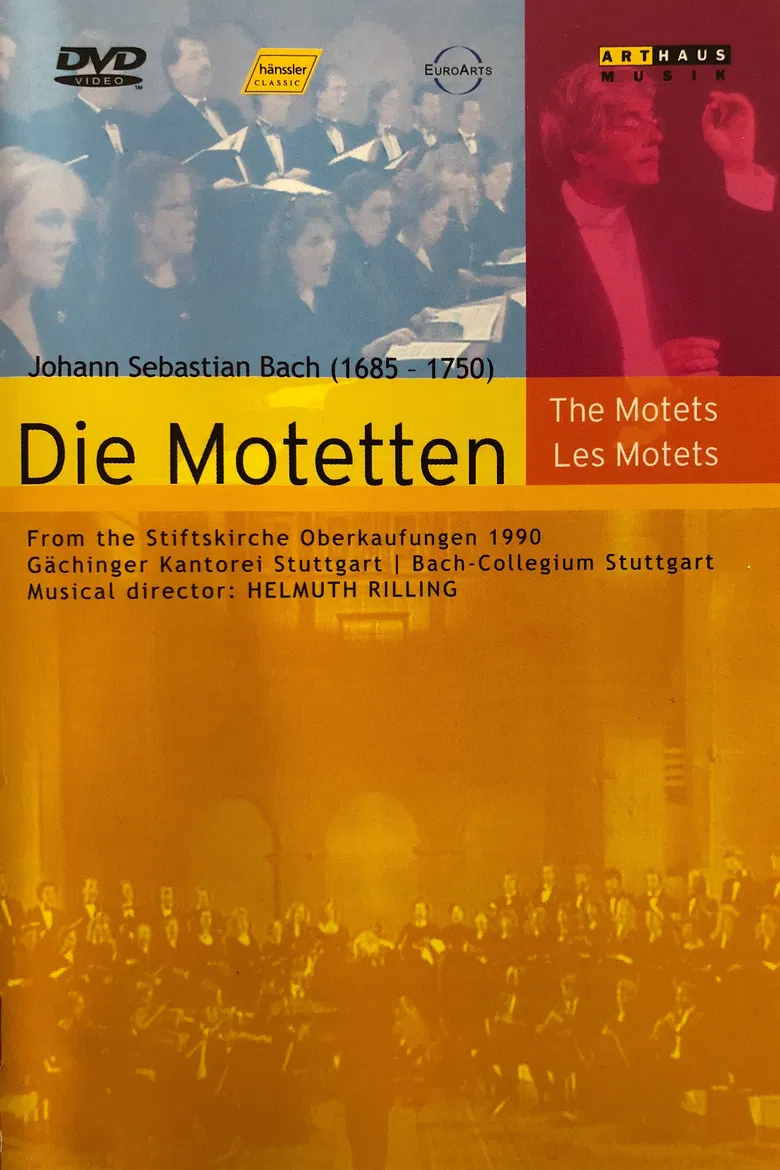 Bach, Johann Sebastian - Die Motetten poster background