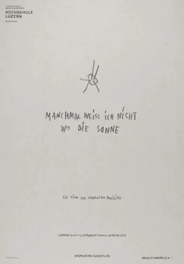 Sometimes i don't know where the sun poster background