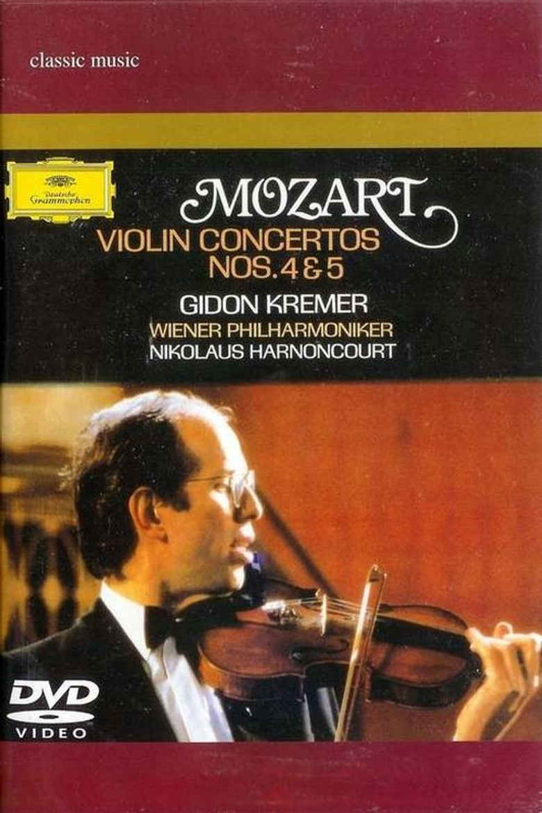 Mozart: Violin Concertos Nos. 4 & 5 poster background