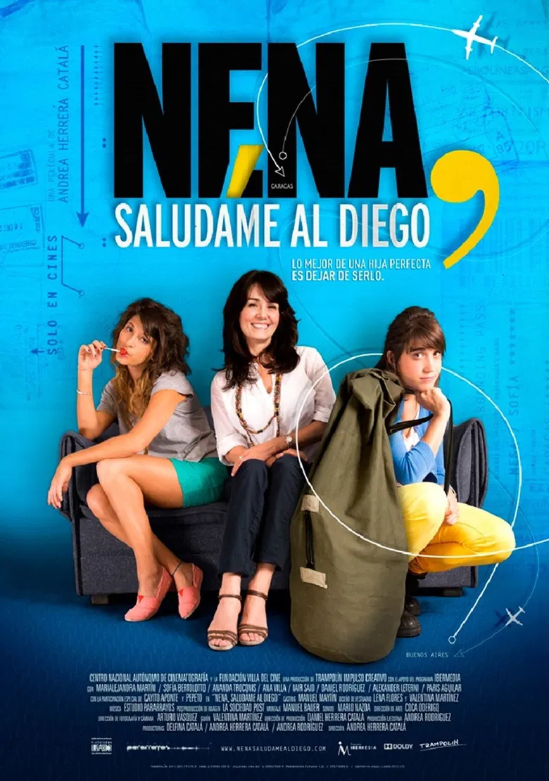 Nena, Saludáme al Diego poster background