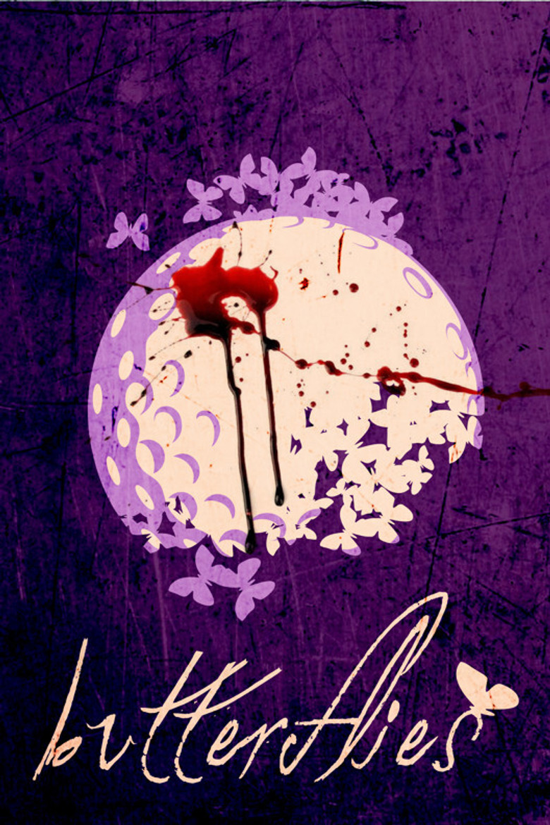 Butterflies poster background