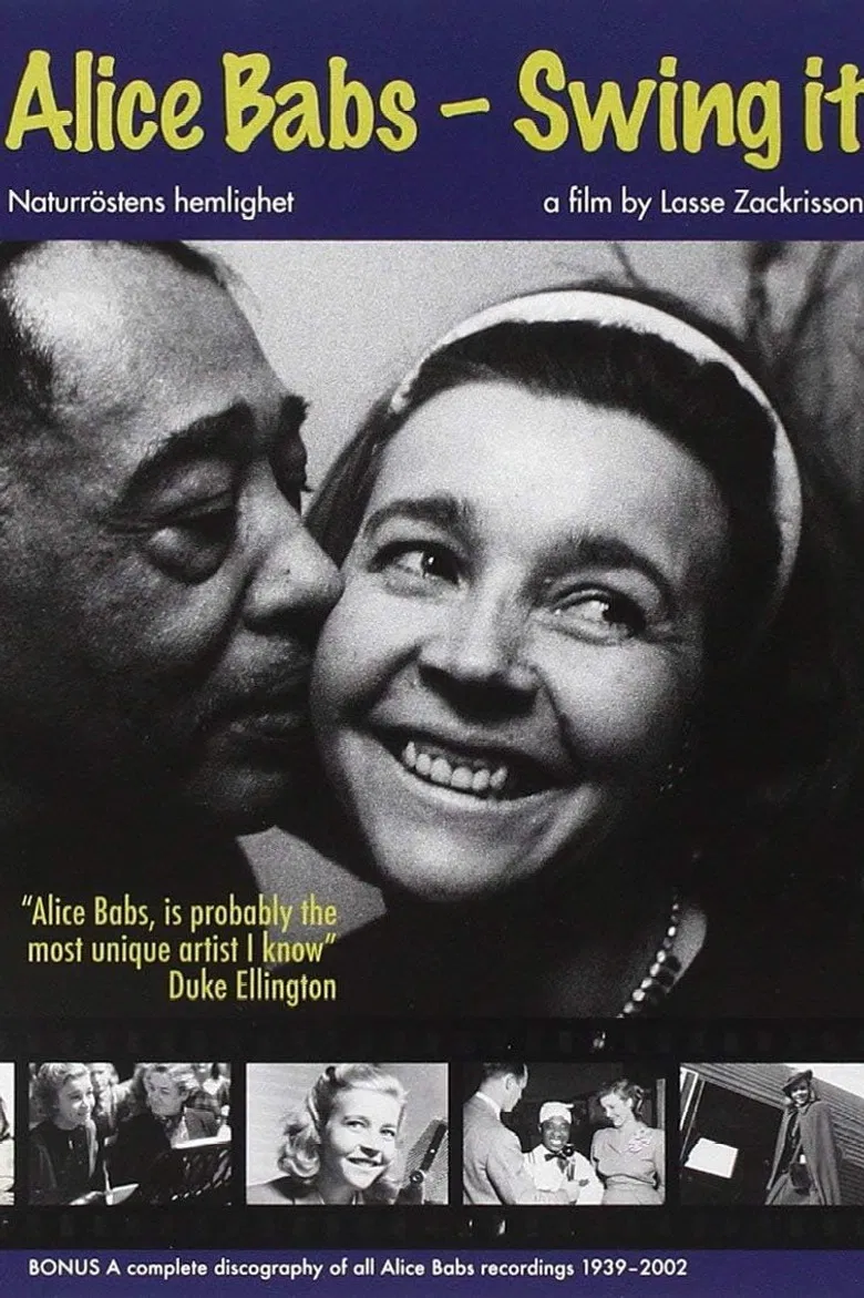 Alice Babs - Swing It! poster background