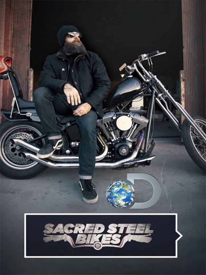 Sacred Steel Bikes poster background