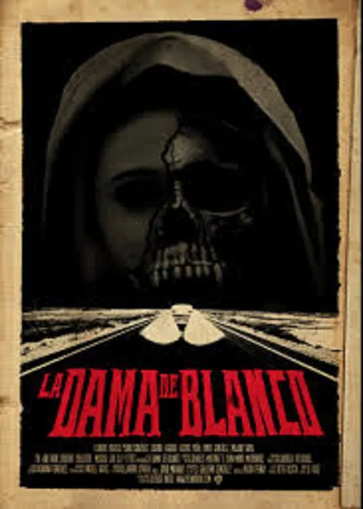 Lady in White poster background