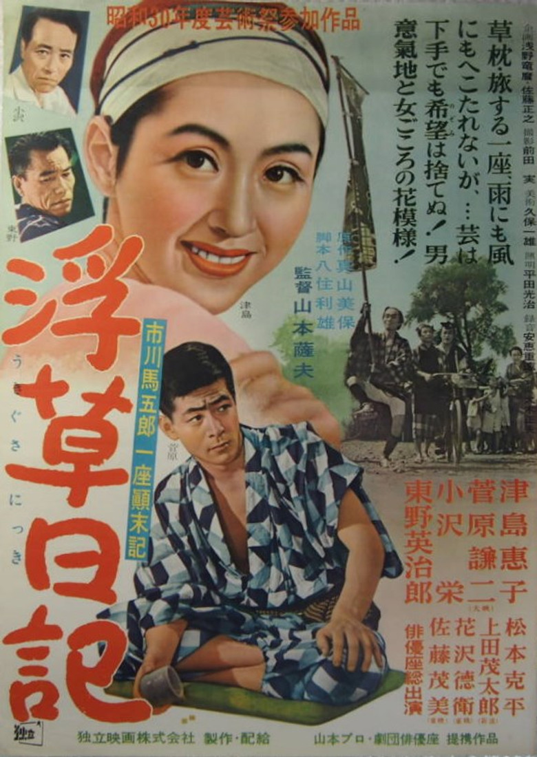 Floating Weeds Diary poster background