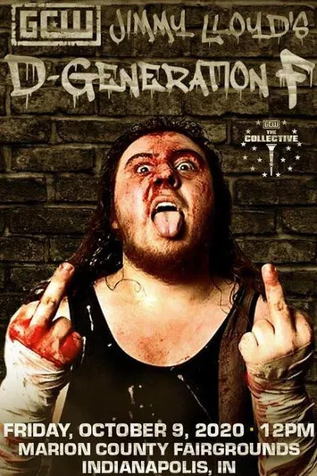 GCW Jimmy Lloyd's D-Generation F poster background