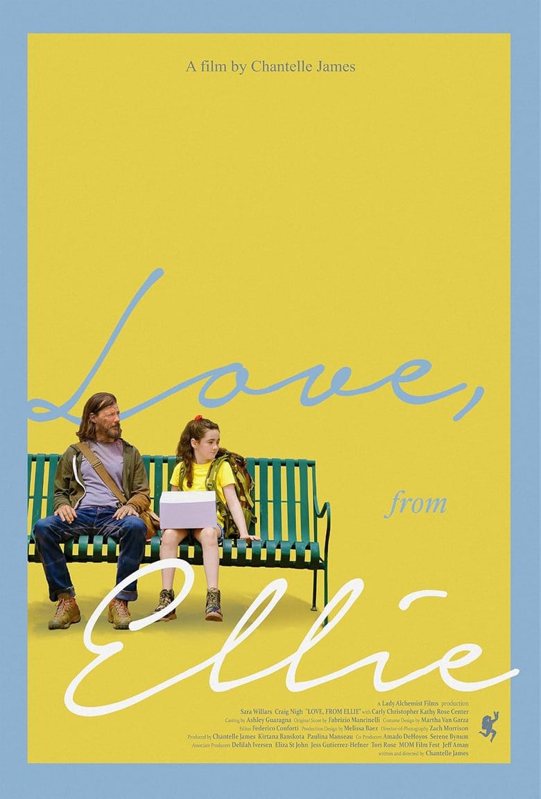 Love, from Ellie poster background