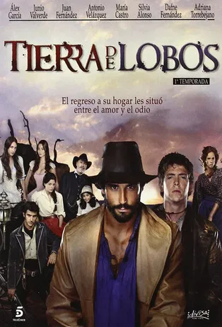 Tierra de lobos poster background