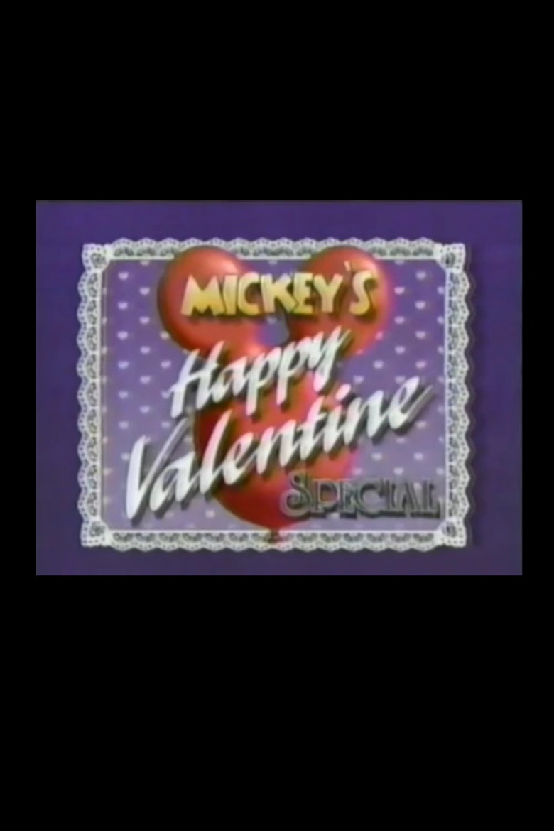 Mickey's Happy Valentine Special poster background