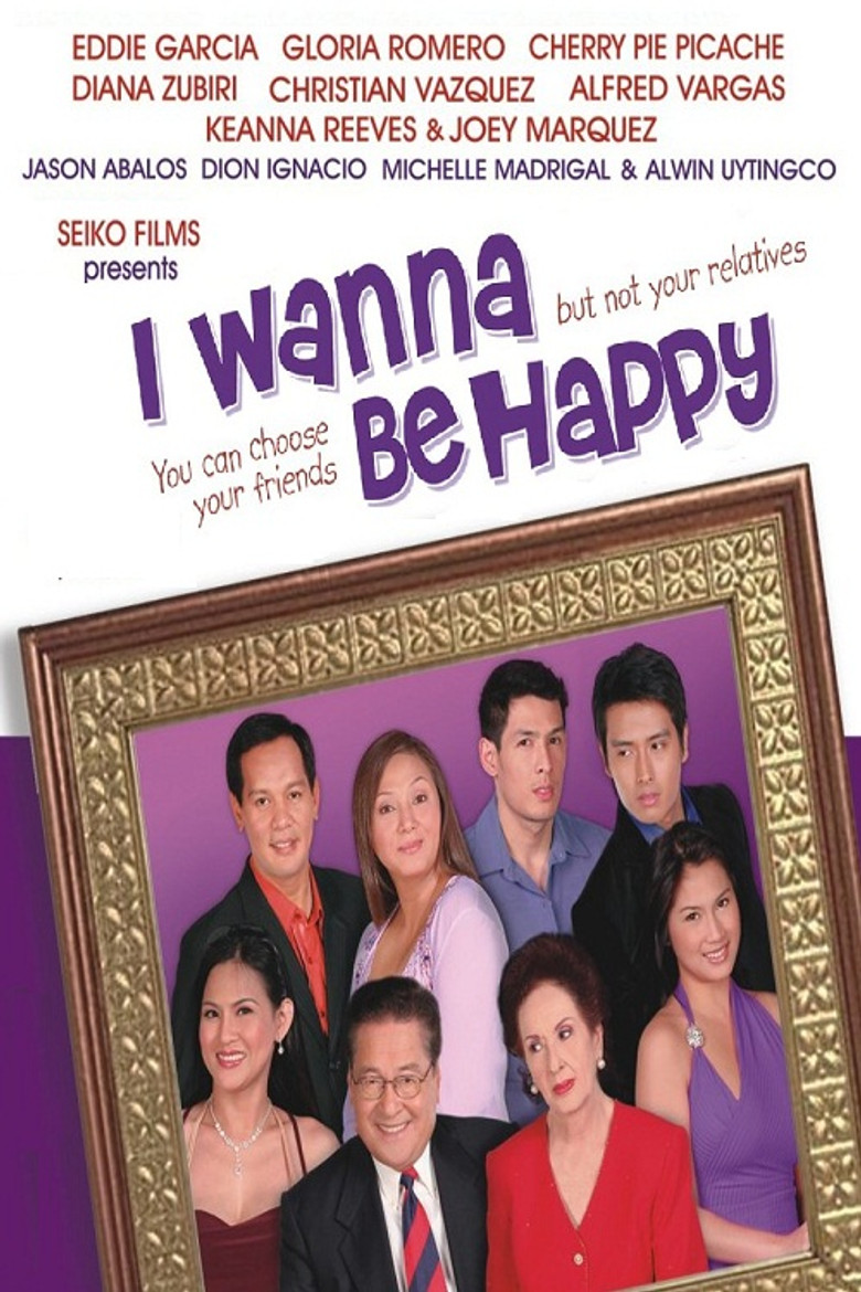 I Wanna Be Happy poster background