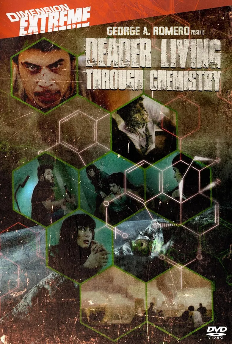 Deader Living Through Chemistry poster background