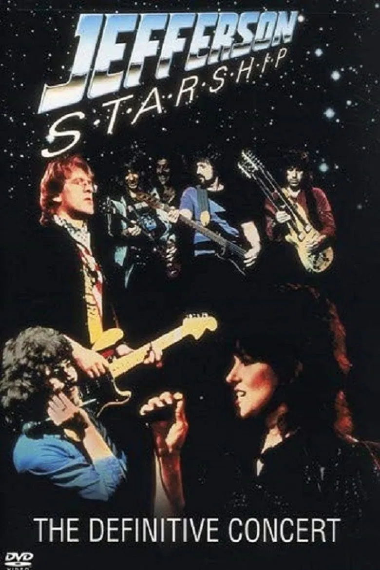 Jefferson Starship - The Definitive Concert, '83 poster background