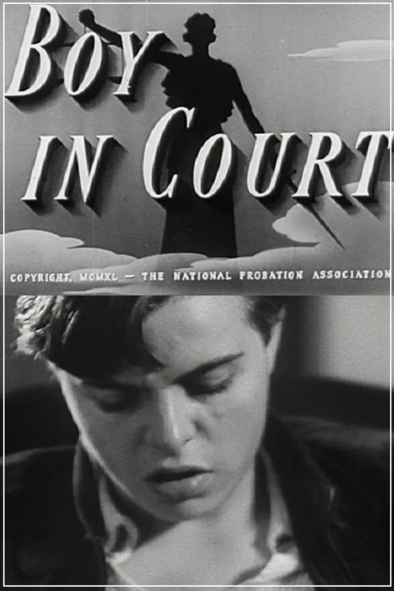 Boy in Court poster background