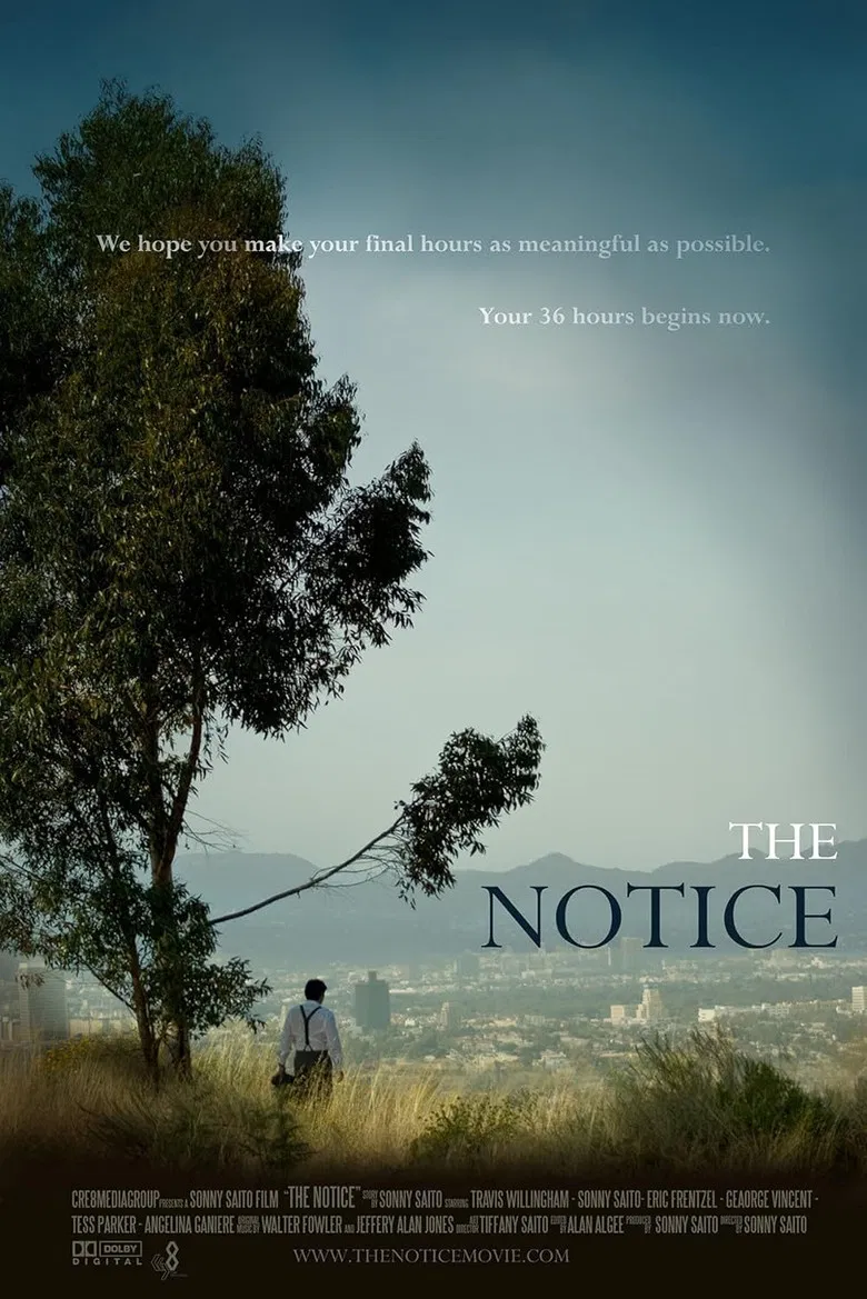 The Notice poster background