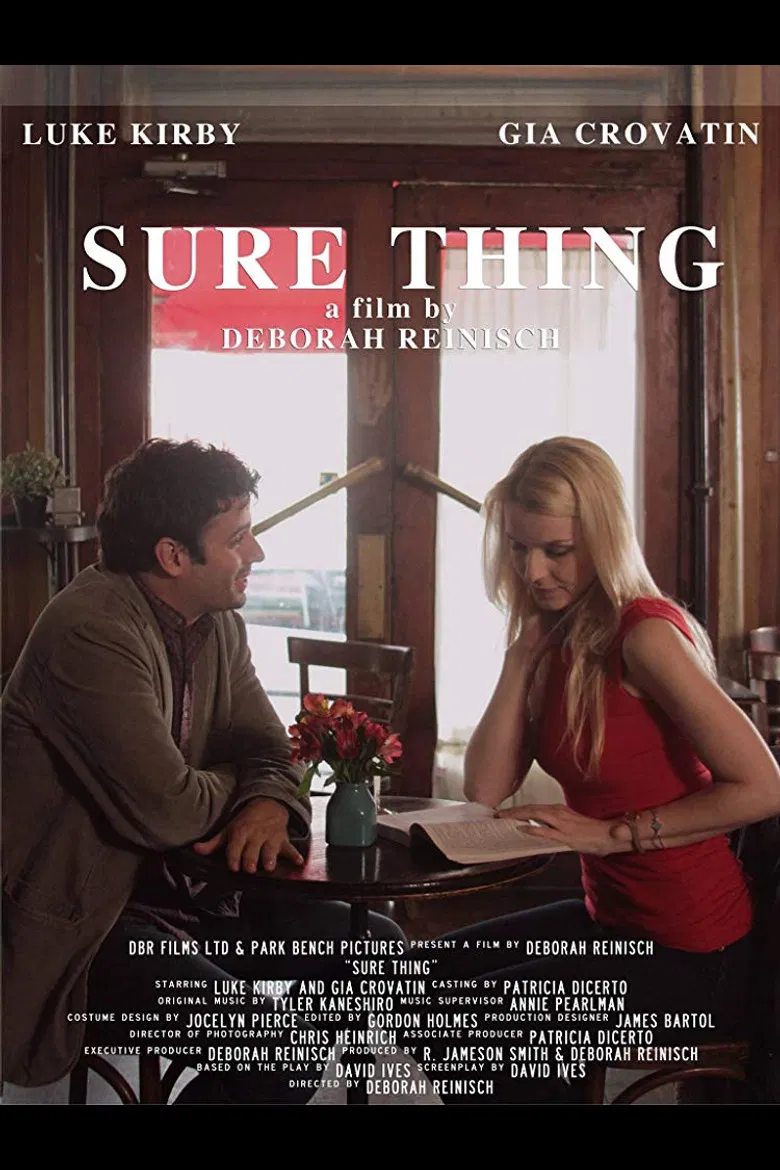 Sure Thing poster background