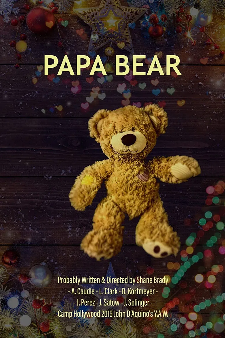 Papa Bear poster background