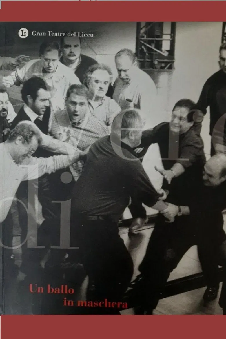 Un Ballo in Maschera - Gran Teatre del Liceu poster background
