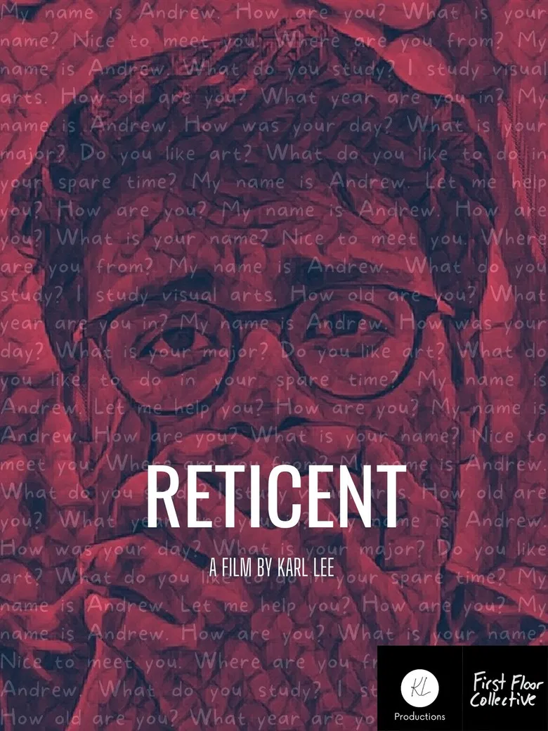 Reticent poster background