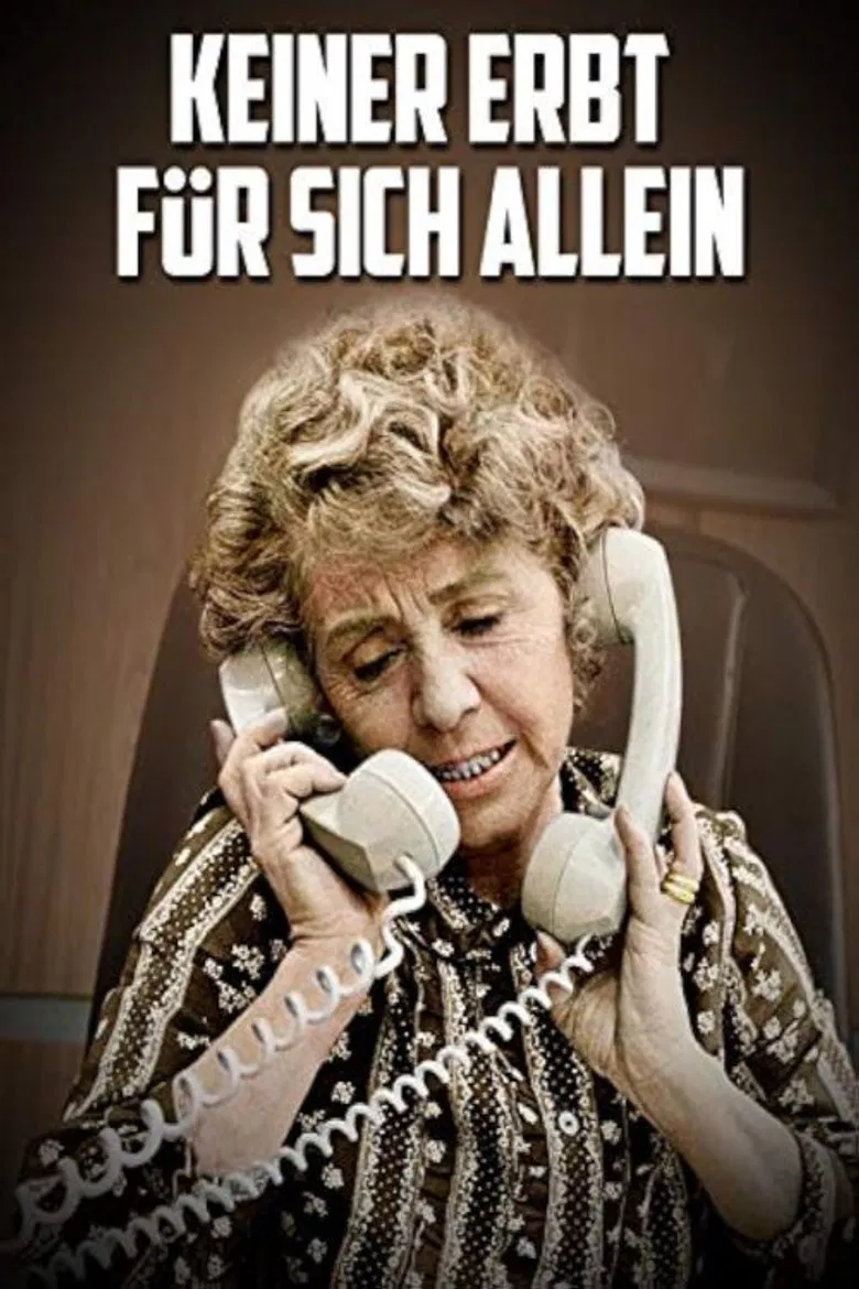 Keiner erbt für sich allein poster background