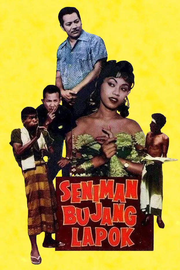Seniman Bujang Lapok poster background