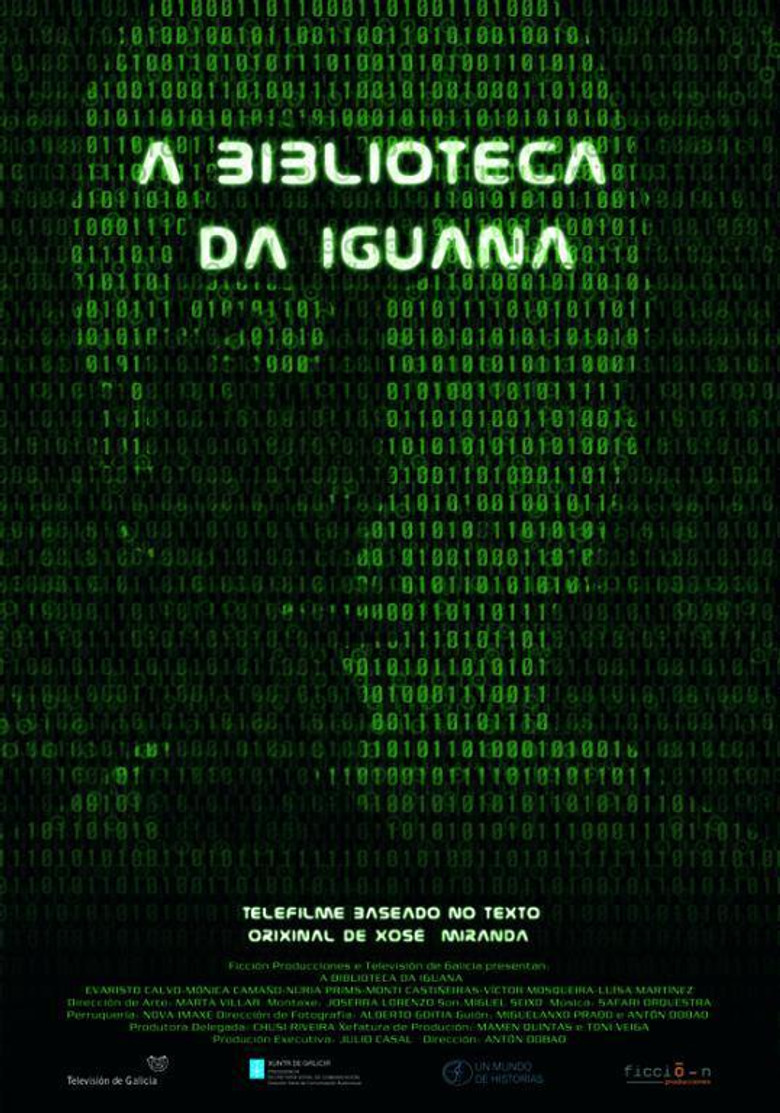A biblioteca da iguana poster background