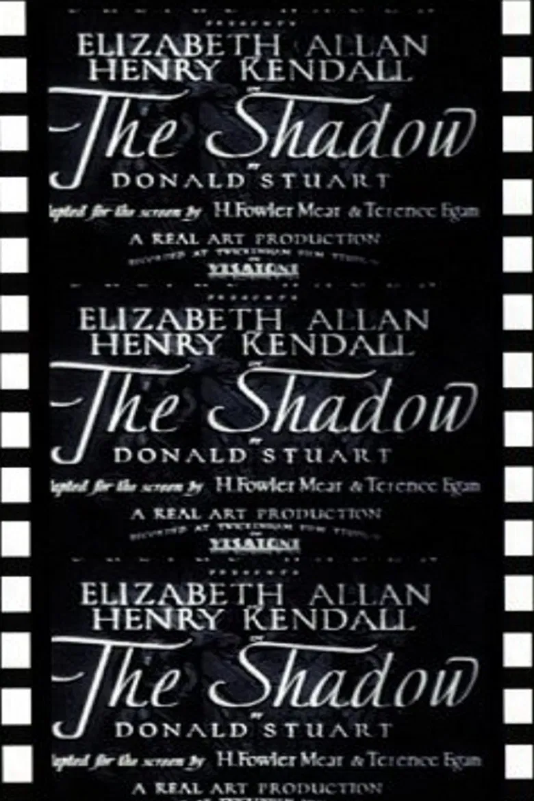 En skugga poster background