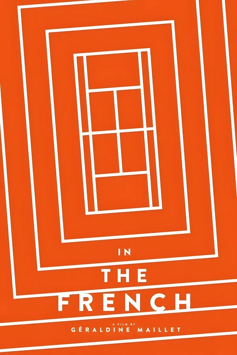 In the French poster background