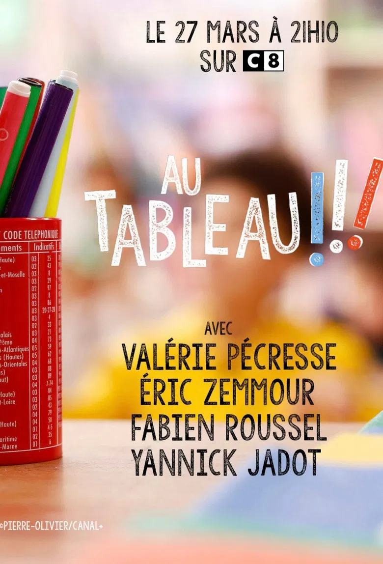 Au tableau - Présidentielles 2022 poster background