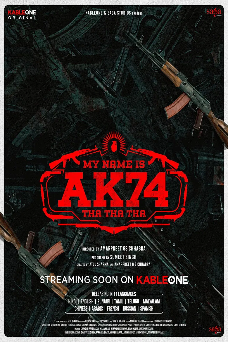 My Name Is AK74 poster background