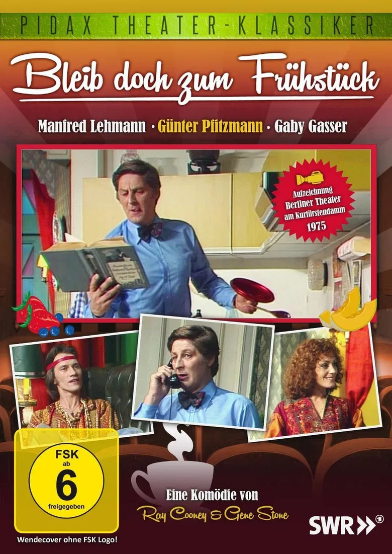 Bleib doch zum Frühstück poster background