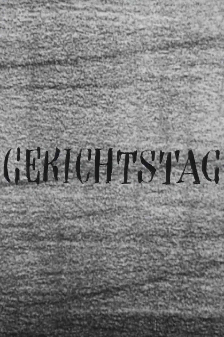 Gerichtstag poster background