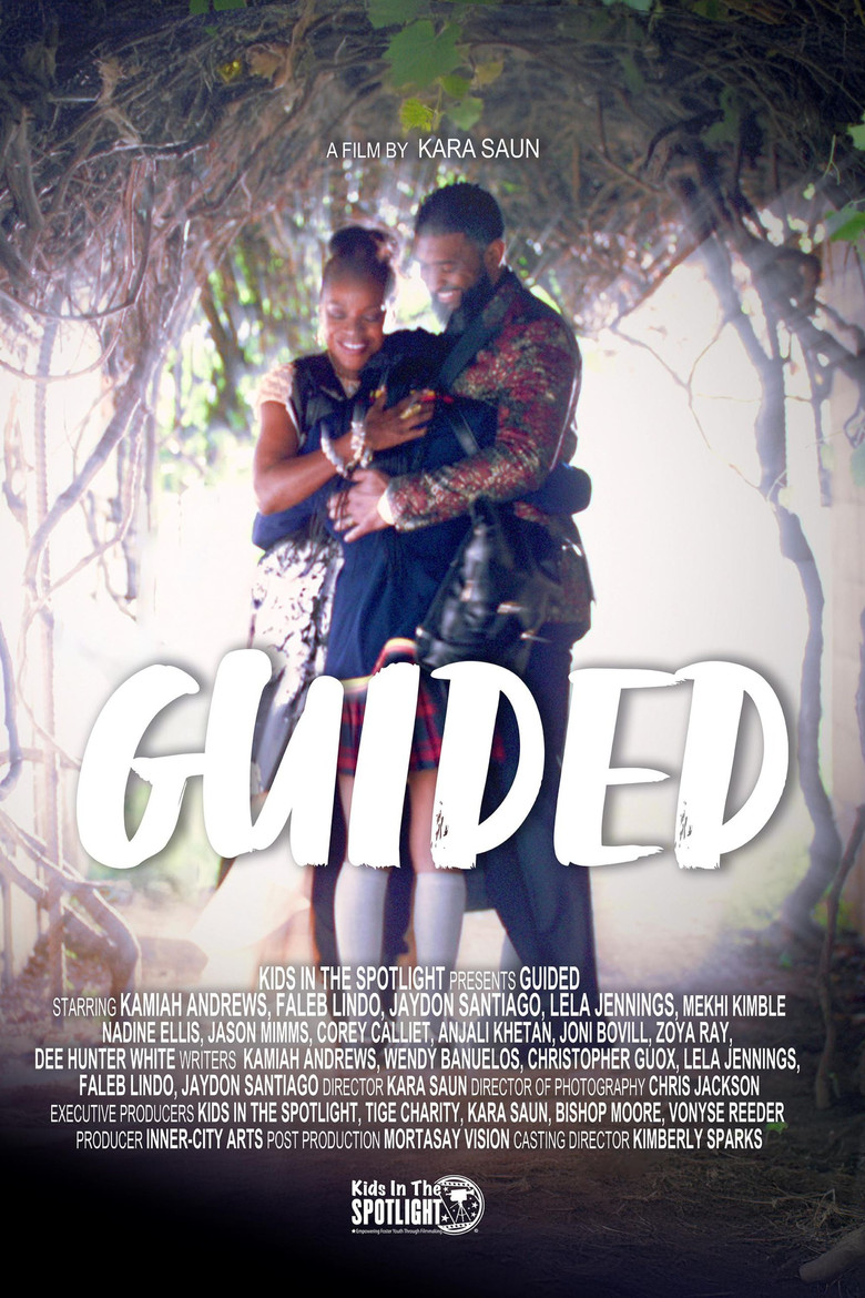 Guided poster background