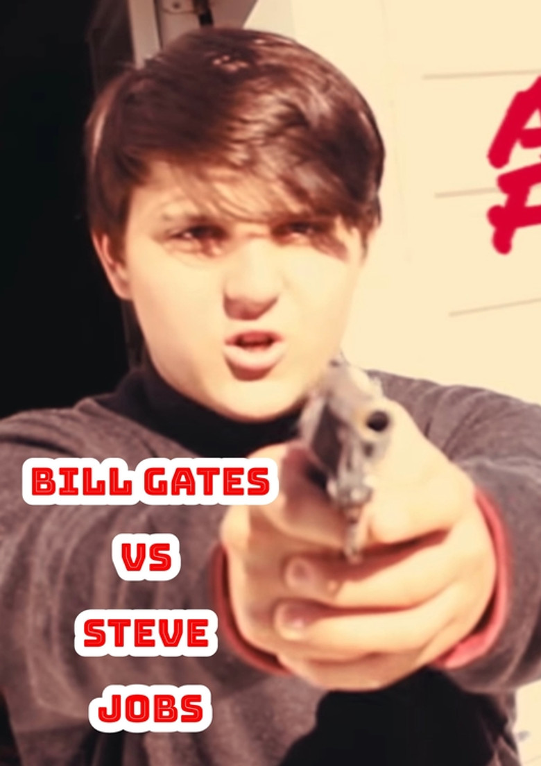 Bill Gates Vs Steve Jobs poster background