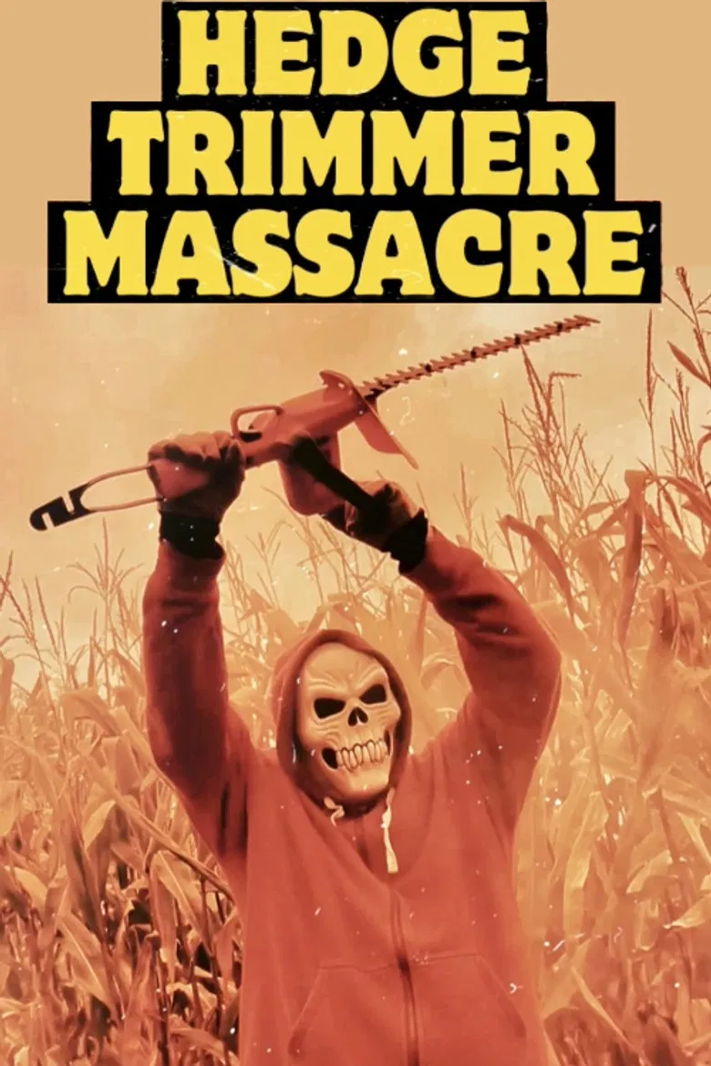 Hedge Trimmer Massacre poster background