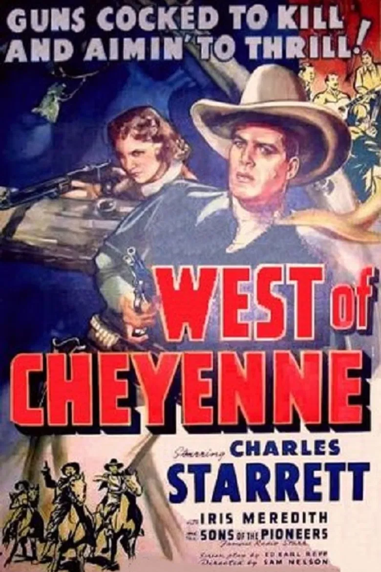 West of Cheyenne poster background