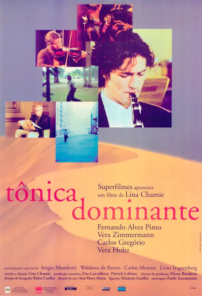 Tônica Dominante poster background
