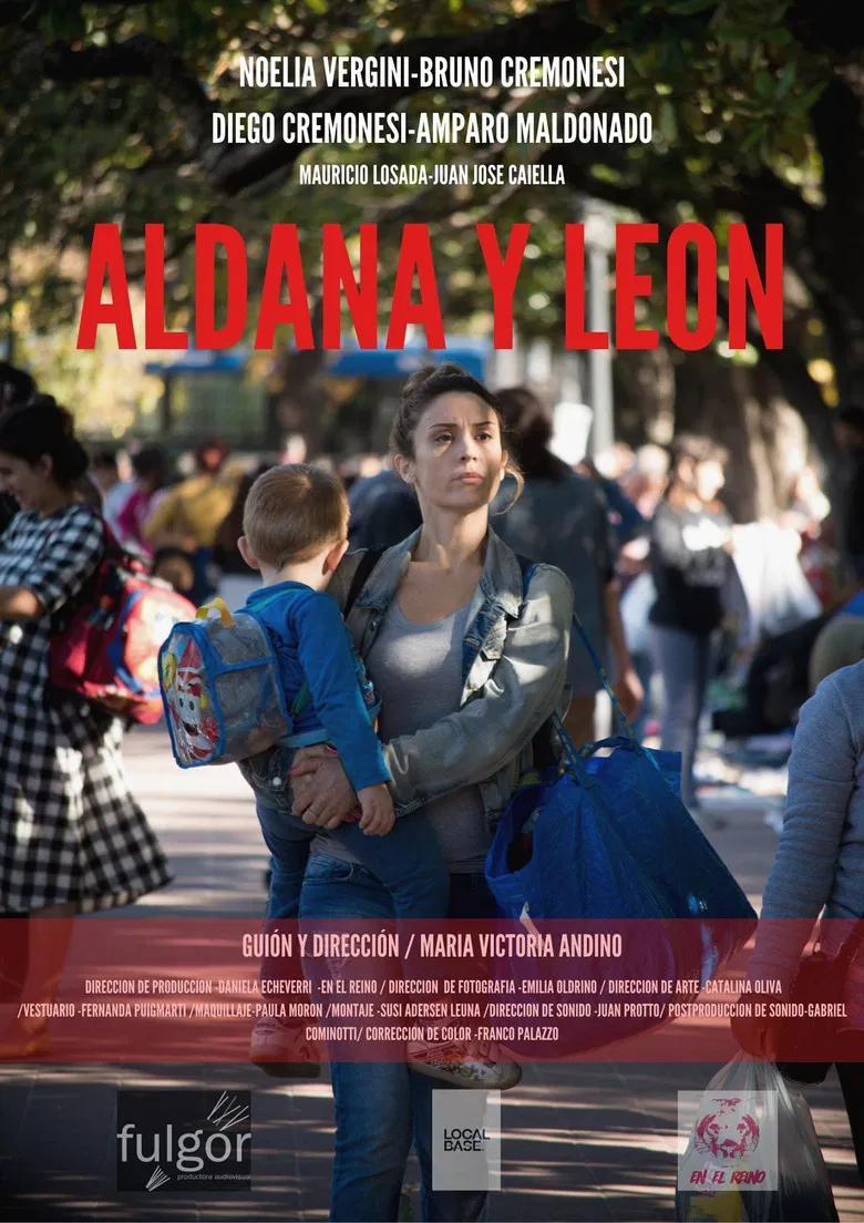 Aldana y León poster background