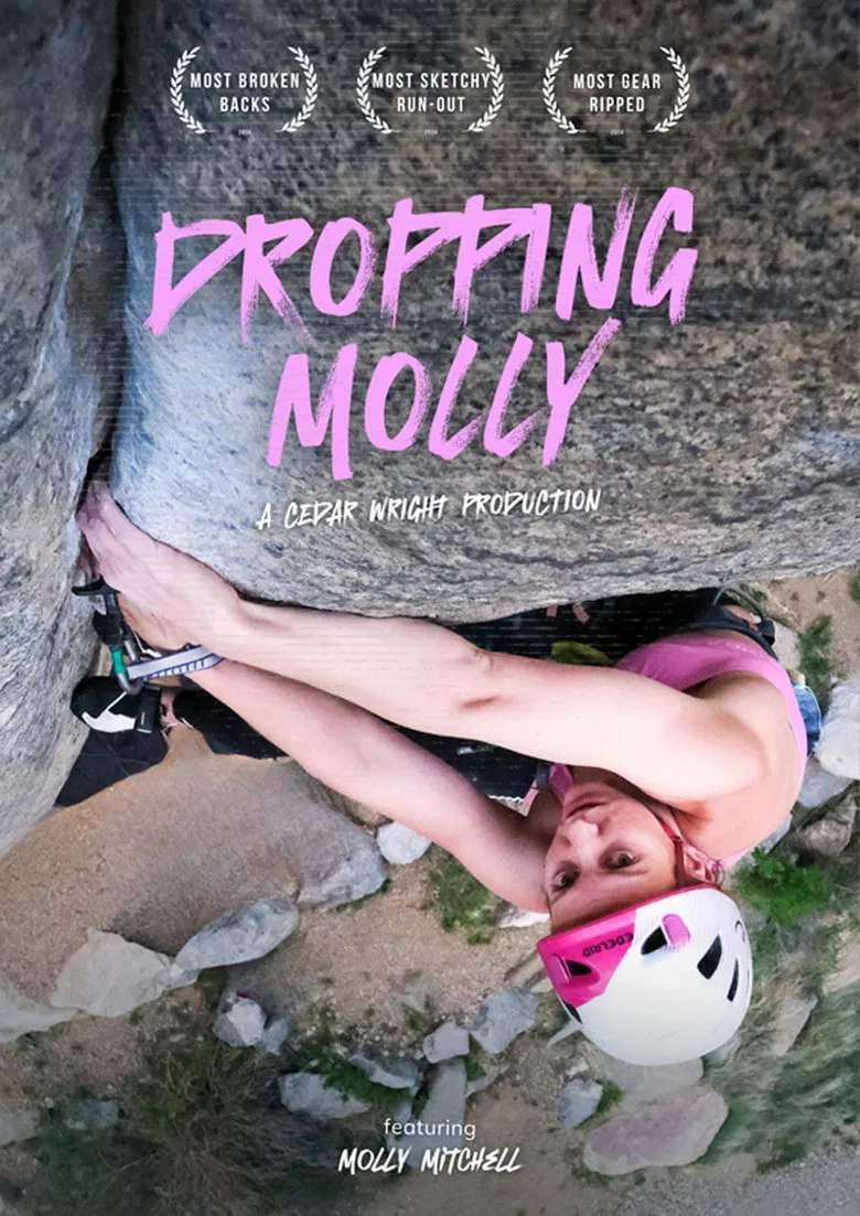 Dropping Molly poster background