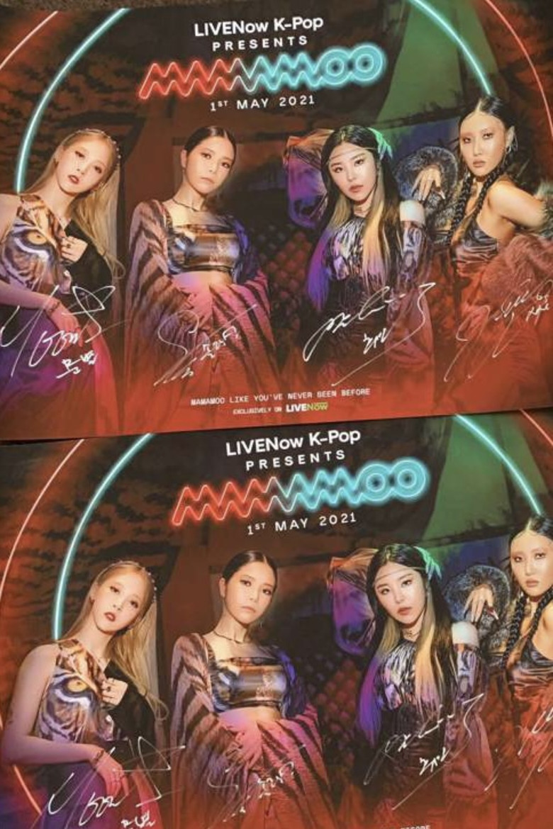 MAMAMOO -  Livenow poster background