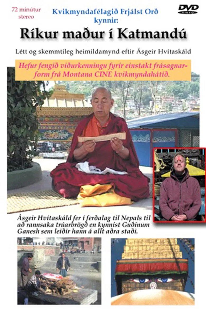 Ríkur maður í Katmandú poster background