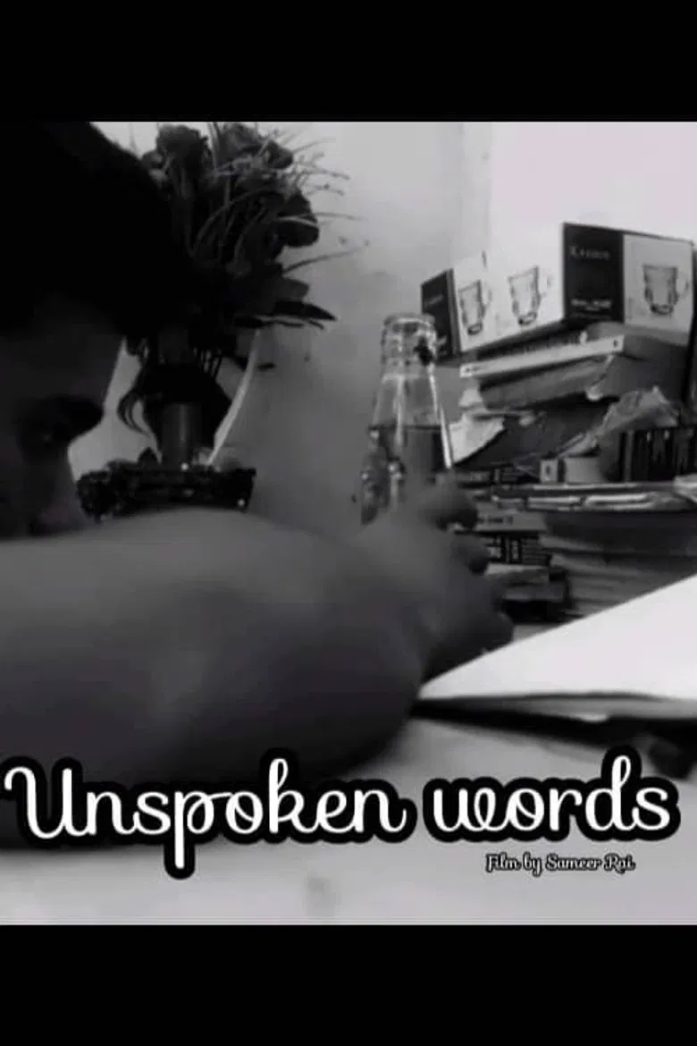 Unspoken Words poster background