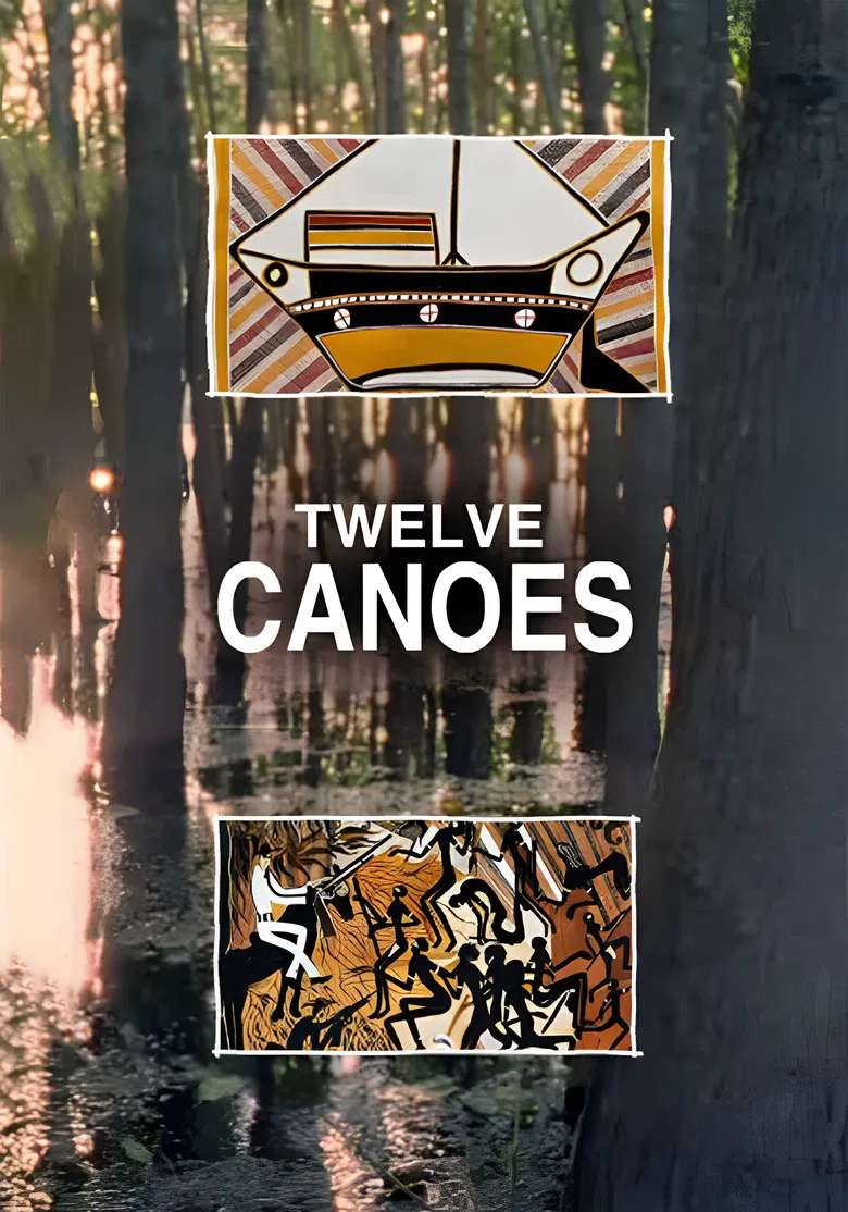 Twelve Canoes poster background