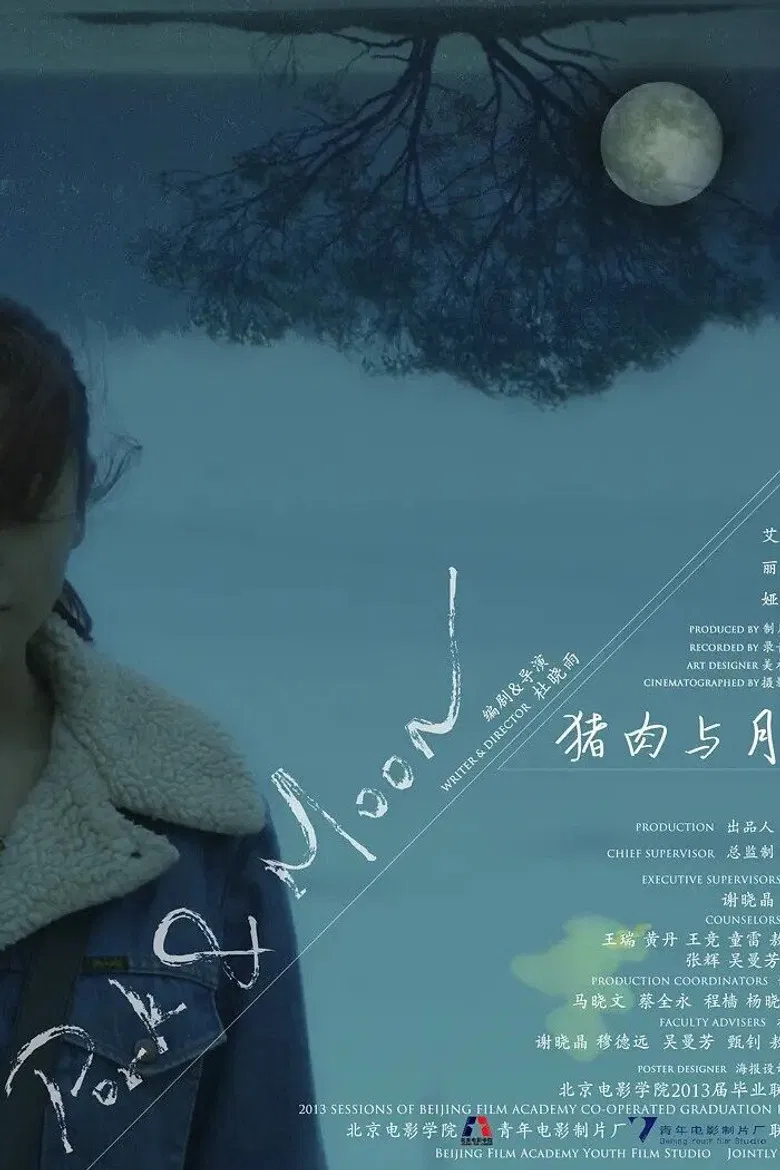 Pork and Moon poster background