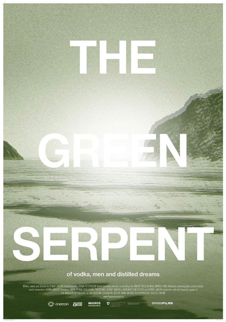 The Green Serpent - of vodka, men and distilled dreams poster background