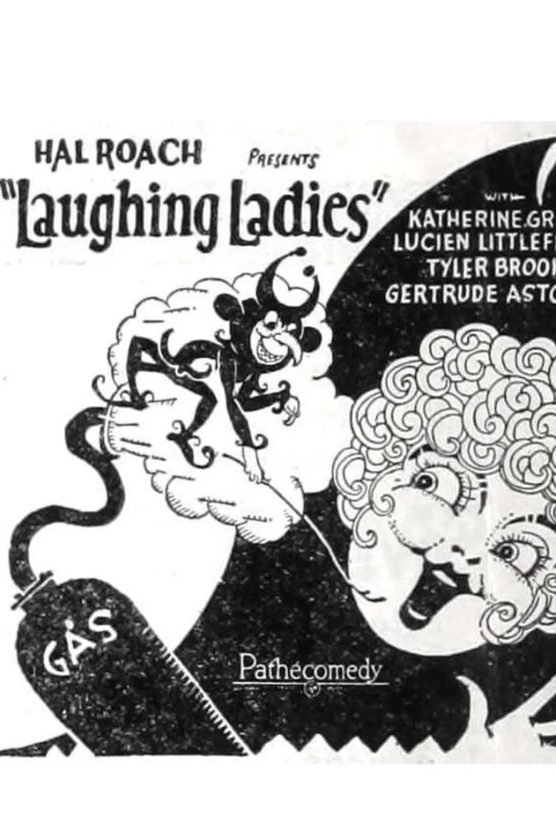 Laughing Ladies poster background
